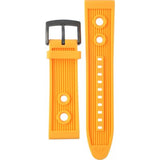 Emporio Armani Sportivo Quartz Black Dial Orange Rubber Strap Watch For Men - AR6046 Authentic Buy Shop Now