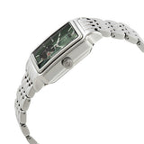 Emporio Armani Meccanico Automatic Green Dial Silver Steel Strap Watch For Men - AR60067 Authentic Buy Shop Now