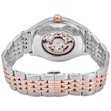Emporio Armani Meccanico White Dial Two Tone Stainless Steel Watch For Men - AR60002 Authentic Buy Shop Now