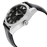 Emporio Armani Valente Black Dial Black Leather Strap Watch For Men - AR0643 Authentic Buy Shop Now