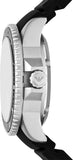 Emporio Armani Sea Explorer Automatic Black Dial Black Silicone Strap Watch For Men - AR60078 Authentic Buy Shop Now
