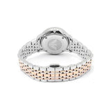 Emporio Armani Gianni Silver Dial Two Tone Steel Strap Watch for Women - AR1603 Authentic Buy Shop Now