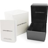 Armani Exchange Chronograph Black Dial Black Steel Strap Watch for Men - AX1058 Authentic Buy Shop Now