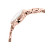 Emporio Armani Retro Quartz Silver Dial Rose Gold Steel Strap Watch For Women - AR1776 Authentic Buy Shop Now