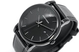 Emporio Armani Classic Black Dial Black Leather Strap Watch For Men - AR1732 Authentic Buy Shop Now