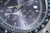 Emporio Armani Sportivo Chronograph Blue Stainless Steel Watch For Men - AR6072 Authentic Buy Shop Now