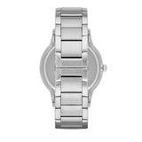 Emporio Armani Renato Quartz Black Dial Silver Steel Strap Watch For Men - AR11179 Authentic Buy Shop Now
