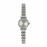 Emporio Armani Gianni T Bar Quartz Silver Dial Silver Steel Strap Watch For Women - AR1935 Authentic Buy Shop Now