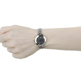 Emporio Armani Classic Quartz Black Dial Silver Steel Strap Watch For Women - AR7328 Authentic Buy Shop Now