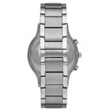 Emporio Armani Renato Chronograph Blue Dial Silver Steel Strap Watch For Men - AR11458 Authentic Buy Shop Now