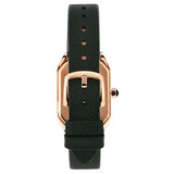 Emporio Armani Gioia Analog Black Mother of Pearl Dial Green Leather Strap Watch For Women - AR11149 Authentic Buy Shop Now