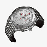 Breitling Chronomat B01 42 Six Nations England White Dial Silver Steel Strap Watch for Men - AB0134A71A1A1 Authentic Buy Shop Now
