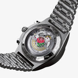 Breitling Chronomat B01 42 Six Nations England White Dial Silver Steel Strap Watch for Men - AB0134A71A1A1 Authentic Buy Shop Now