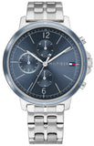 Tommy Hilfiger Casual Quartz Blue Dial Silver Steel Strap Watch For Women - 1782188 Authentic Buy Shop Now