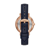 Fossil Tailor White Dial Blue Leather Strap Watch for Women - ES4394 Authentic Buy Shop Now
