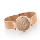 Tommy Hilfiger Lynn Crystals Rose Gold Dial Rose Gold Mesh Strap Watch For Women - 1781868 Authentic Buy Shop Now