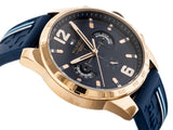 Tommy Hilfiger Decker Multifunction Blue Dial Blue Rubber Strap Watch for Men - 1791474 Authentic Buy Shop Now