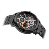 Tommy Hilfiger Henry Chronograph Grey Dial Grey Steel Strap Watch For Men - 1710479 Authentic Buy Shop Now