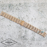 Fossil Jacqueline Rose Gold Dial Rose Gold Steel Strap Watch for Women - ES3632 Authentic Buy Shop Now
