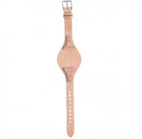Fossil Boyfriend Chronograph White Dial Brown Leather Strap Watch for Women - ES3625 Authentic Buy Shop Now