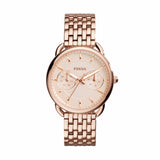 Fossil Tailor Rose Gold Dial Rose Gold Stainless Steel Strap Watch for Women - ES3713 Authentic Buy Shop Now