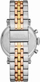 Fossil Boyfriend Chronograph White Dial Two Tone Steel Strap Watch for Women - ES3840 Authentic Buy Shop Now