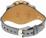 Fossil Original Boyfriend White Dial Light Blue Leather Strap Watch for Women - ES4045 Authentic Buy Shop Now
