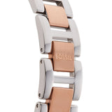 Fossil Carlie Silver Dial Two Tone Steel Strap Watch for Women - ES4342 Authentic Buy Shop Now