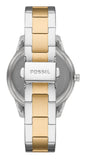 Fossil Stella Sport Multifunction Silver Dial Two Tone Steel Strap Watch for Women - ES5107 Authentic Buy Shop Now