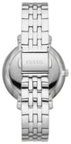 Fossil Jacqueline Multifunction Moonphase White Dial Silver Steel Strap Watch for Women - ES5164 Authentic Buy Shop Now