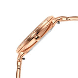 Fossil Jacqueline Analog Moonphase Mother of Pearl White Dial Rose Gold Steel Strap Watch for Women - ES5165 Authentic Buy Shop Now