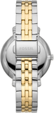 Fossil Jacqueline Analog Moonphase Mother of Pearl White Dial Two Tone Steel Strap Watch for Women - ES5166 Authentic Buy Shop Now