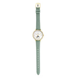 Fossil Jacqueline Analog Moonphase Mother of Pearl White Dial Green Leather Strap Watch for Women - ES5168 Authentic Buy Shop Now