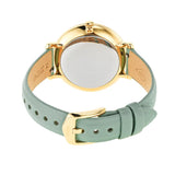 Fossil Jacqueline Analog Moonphase Mother of Pearl White Dial Green Leather Strap Watch for Women - ES5168 Authentic Buy Shop Now