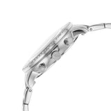 Fossil Neutra Chronograph Silver Dial Silver Steel Strap Watch for Women - ES5217 Authentic Buy Shop Now
