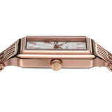 Fossil Raquel Three Hand Date White Dial Rose Gold Steel Strap Watch For Women - ES5271 Authentic Buy Shop Now