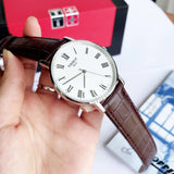 Tissot T Classic Everytime White Dial Brown Leather Strap Watch For Men - T109.410.16.033.00 Authentic Buy Shop Now