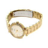 Guess Park Ave South Analog White Dial Gold Steel Strap Watch For Women - W0767L2 Authentic Buy Shop Now