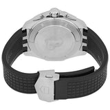 Tag Heuer Carrera Aquaracer Quartz Chronograph Black Dial Black Rubber Strap Watch for Men - CAY111A.FT6041 Authentic Buy Shop Now