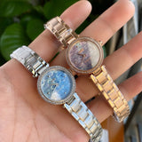 Coach Park Crystal Dial Rose Gold Steel Strap Watch for Women - 14503226 Authentic Buy Shop Now