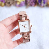 Michael Kors Lake Quartz White Dial Rose Gold Steel Strap Watch For Women - MK3645 Authentic Buy Shop Now