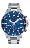 Tissot Seastar 1000 Chronograph Blue Dial Silver Steel Strap Watch For Men - T120.417.11.041.00 Authentic Buy Shop Now