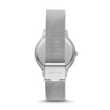 Michael Kors Quartz Crystals White Dial Silver Mesh Strap Watch for Women - MKO1013 Authentic Buy Shop Now