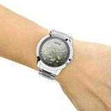 Guess Crush Silver Dial Silver Steel Strap Watch For Women - GW0020L1 Authentic Buy Shop Now