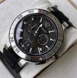 Versace V Extreme Chronograph Black Tone Dial Black Rubber Strap Watch for Men - VCN020017 Authentic Buy Shop Now