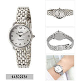 Coach Delancey Slim Silver Dial Silver Steel Strap Watch for Women - 14502781 Authentic Buy Shop Now