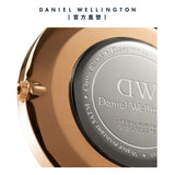 Daniel Wellington Classic Sheffield Black Dial Black Leather Strap Watch For Men - DW00100127 Authentic Buy Shop Now