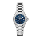 Tag Heuer Aquaracer Blue Dial Silver Steel Strap Watch for Women - WBD1412.BA0741 Authentic Buy Shop Now