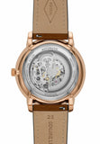 Fossil Neutra Automatic Luggage Skeleton Blue Dial Brown Leather Strap Watch for Men - ME3160 Authentic Buy Shop Now