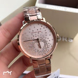 Michael Kors Jaryn Rose Gold Dial Rose Gold Steel Strap Watch for Women - MK3621 Authentic Buy Shop Now